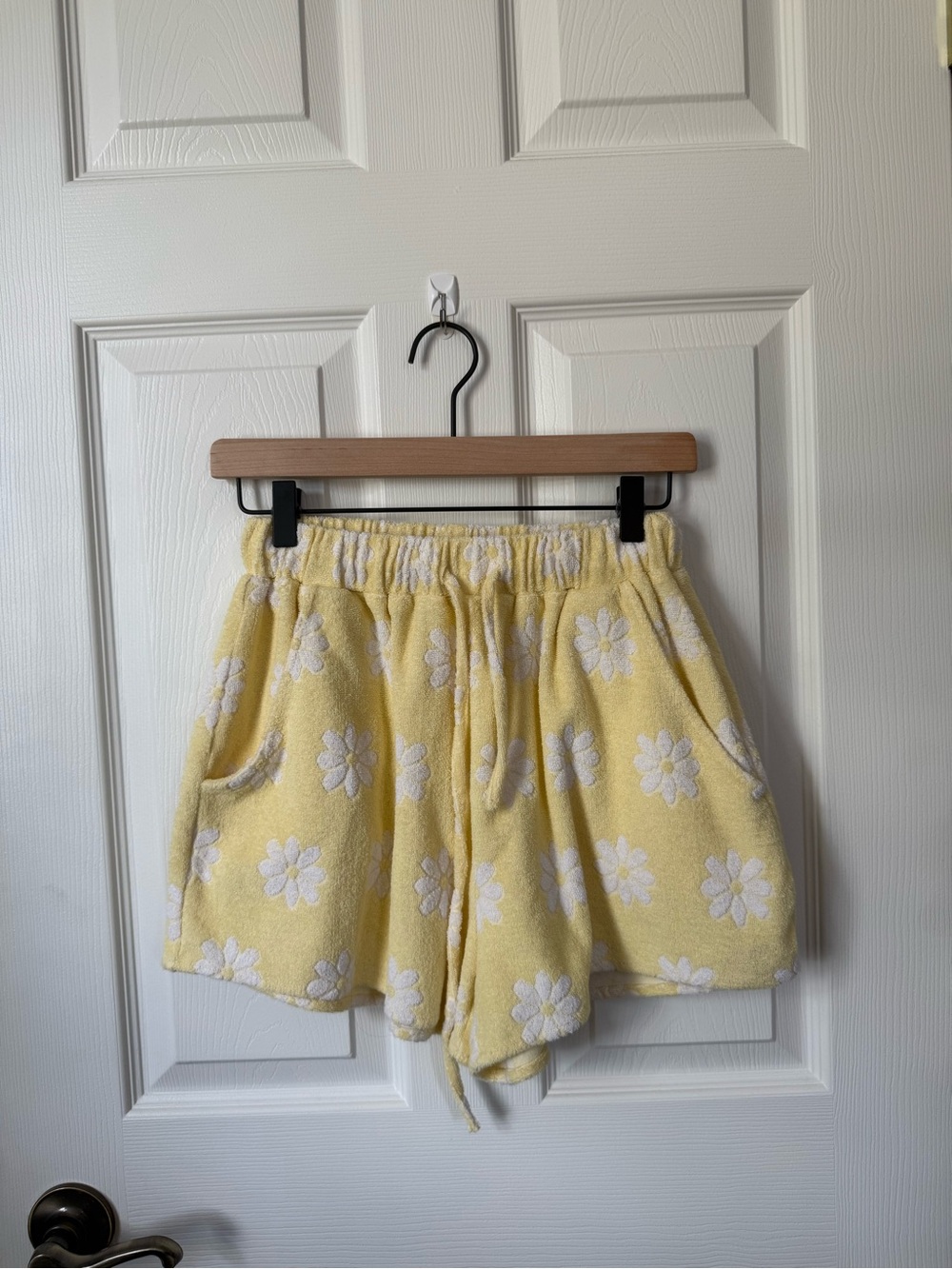 Daisy Terry Athletic Shorts in Yellow